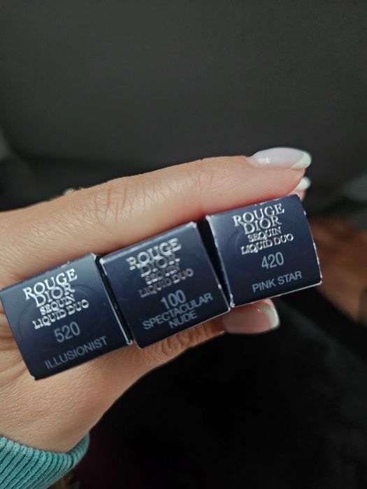 Червило Dior ROUGE DIOR с частици блясък