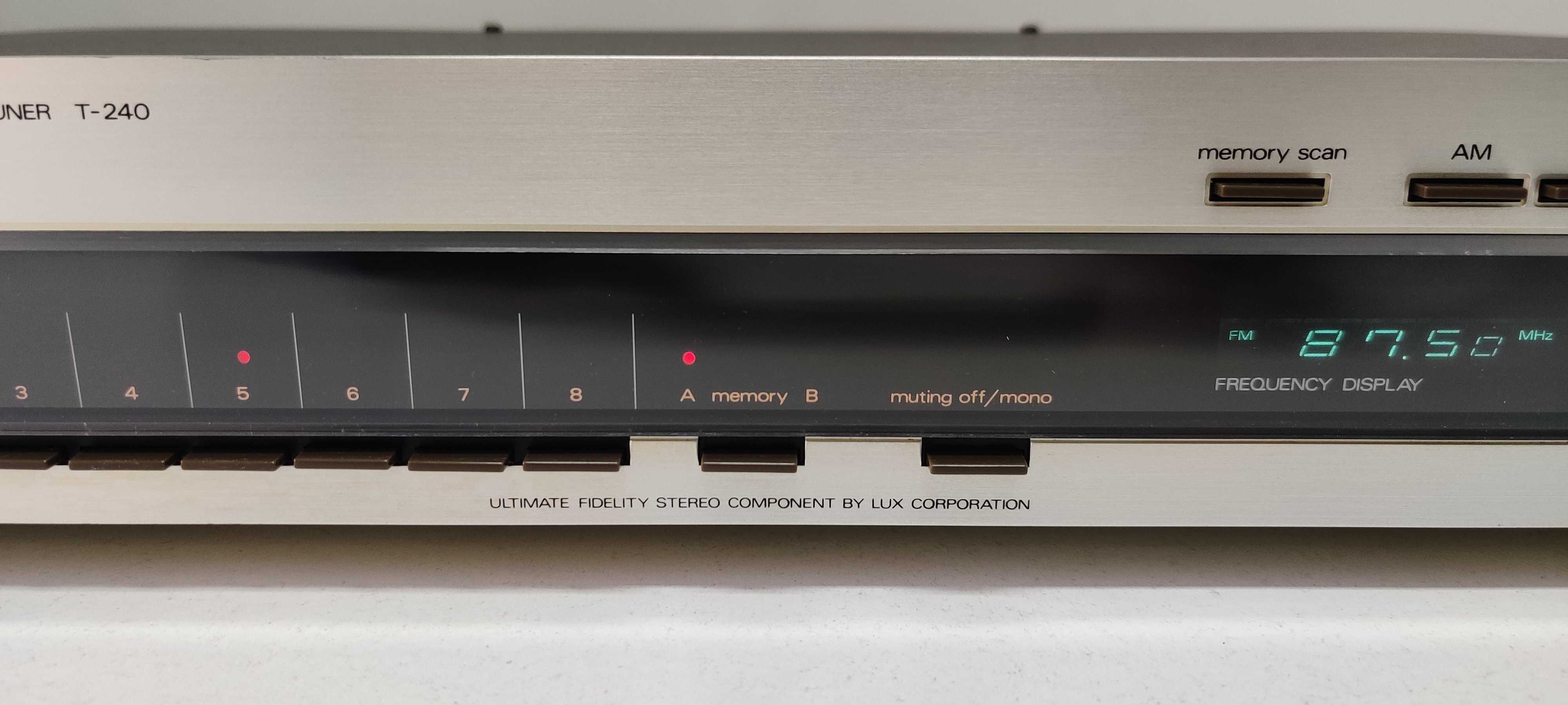 Luxman T 240 muzica tuner radio de linie muzica vintage