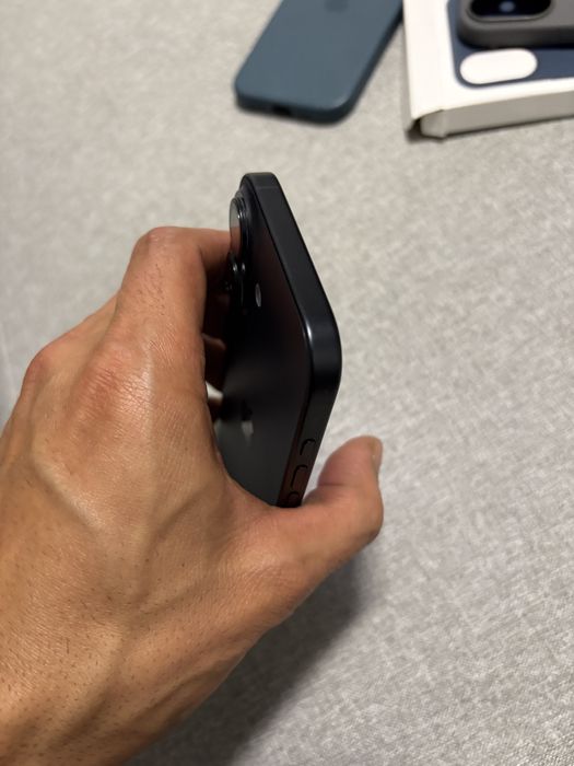 Iphone 16 128GB Black Като НОВ 100% батерия  ,ГАРАНЦИЯ А1