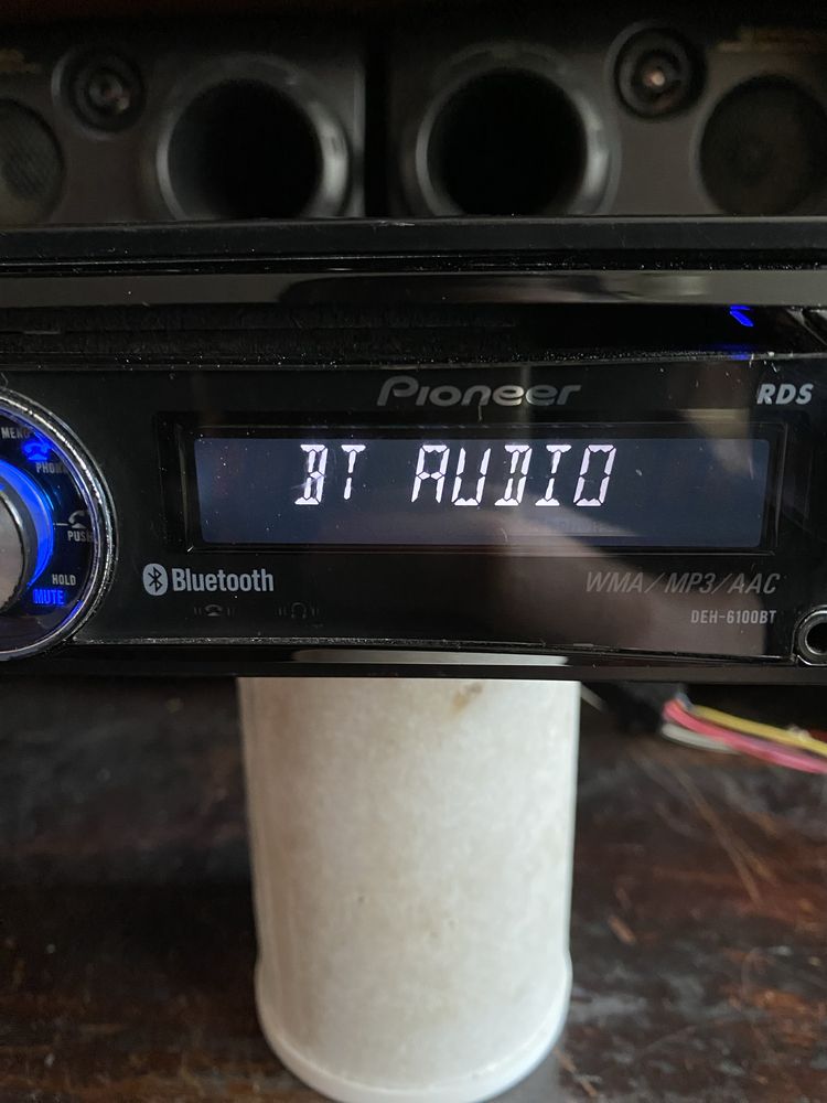 PIONEER DEH-6100BT -Ретро, Винтидж -Bluetooth, USB,CD плеър сд, радио