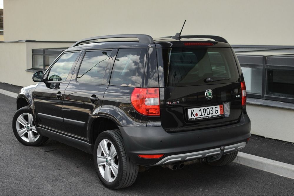 Skoda Yeti• 2012• 4X4 •170hp• Bixenon •