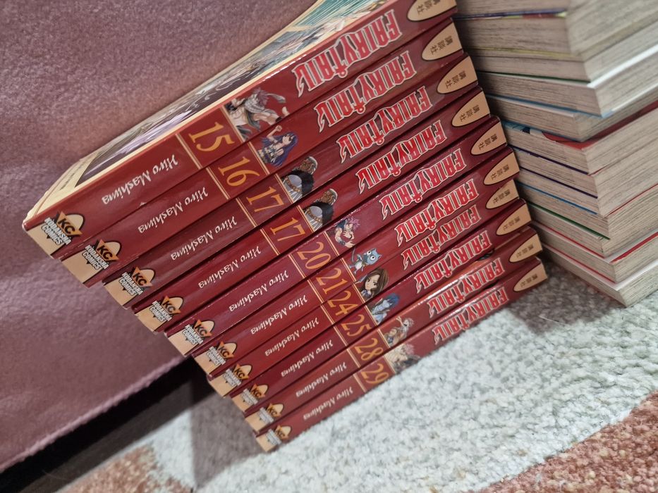 Различни манги на английски език