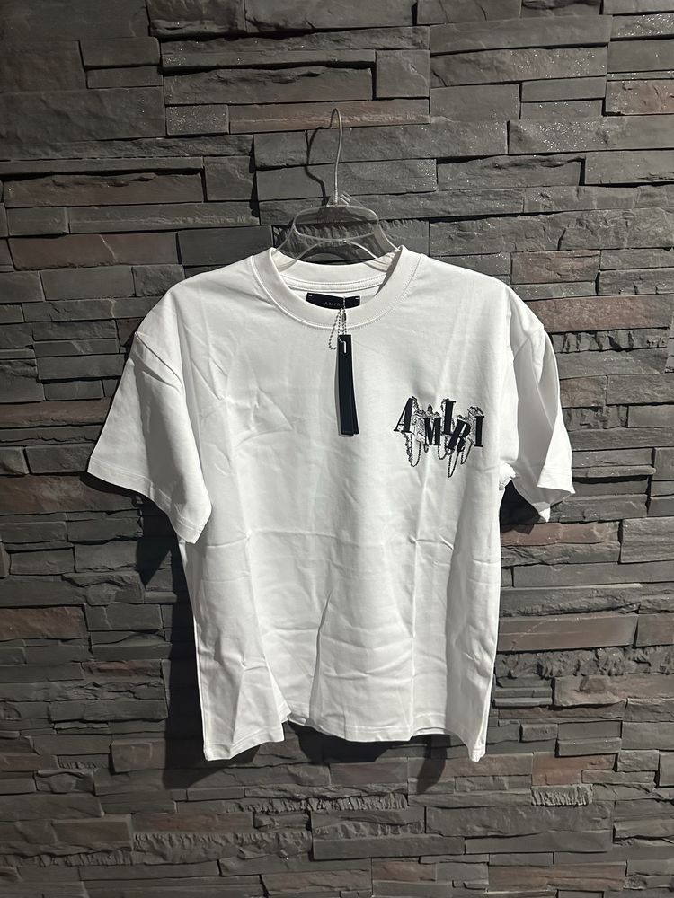 Tricou amiri alb