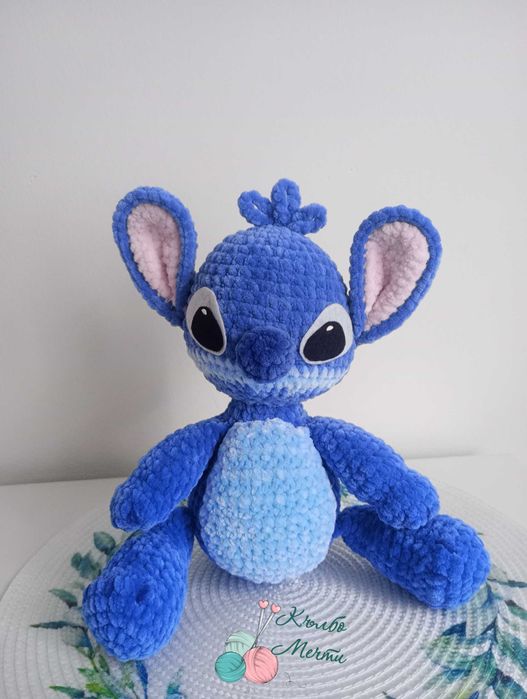 Стич - ръчно плетиво амигуруми
