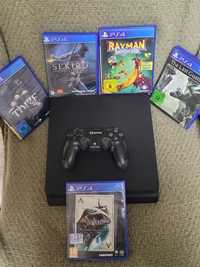 PlayStation 4 500GB + 1 Controller + 5 Jocuri PS4