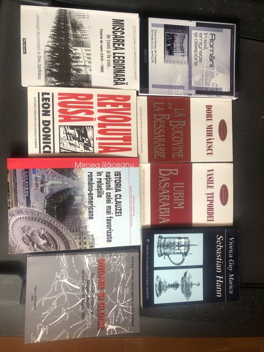 carti Ceaușescu, Antonescu, politiste, Colecție National Geografic
