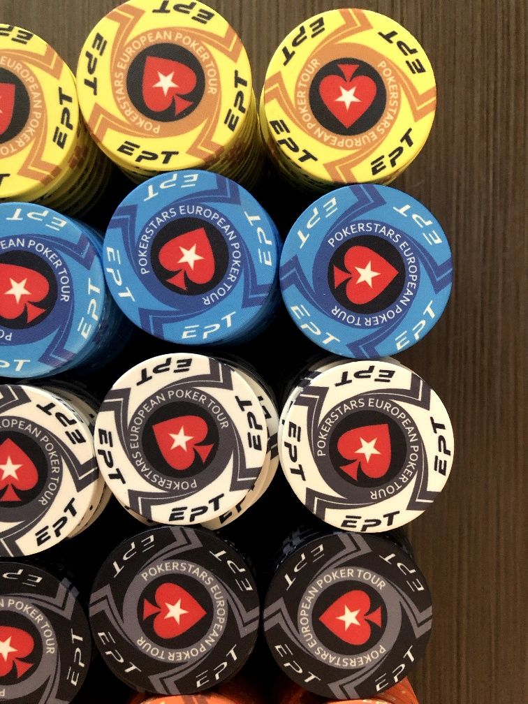 Керамични покер чипове - Нови цветове и бройки в наличност