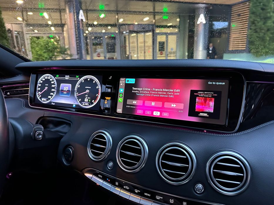 Apple Carplay & Android Auto Mercedes C Class w205 & GLC x253 c253
