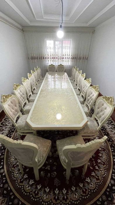 Раздвижной Стол Стул Үстел Орындық Стулья Мягкие Сиденья Со Спинкой