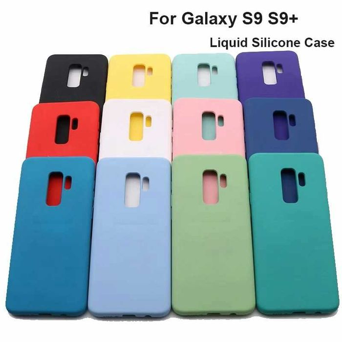 Samsung S9 S10 Plus Husa Guardian Silicon Interior Catifea Colorata