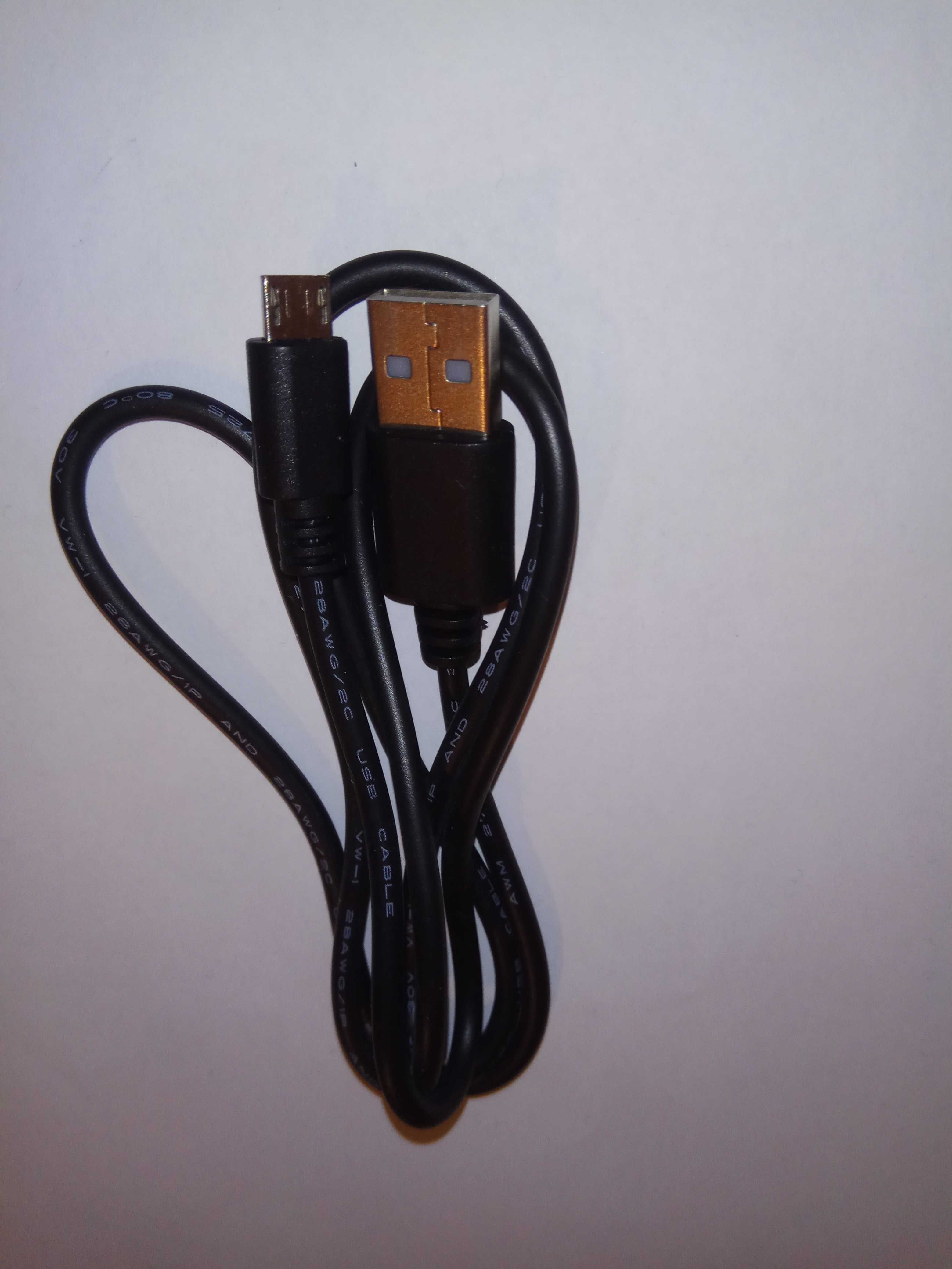 Cablu USB 2.0 la USB-C (micro) - Incarcare + transfer de date. 80cm.