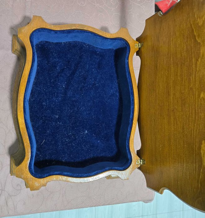 Редкость. Шкатулка деревянная филигранной ручной работы