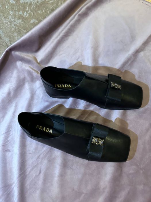 Туфли кожаные prada