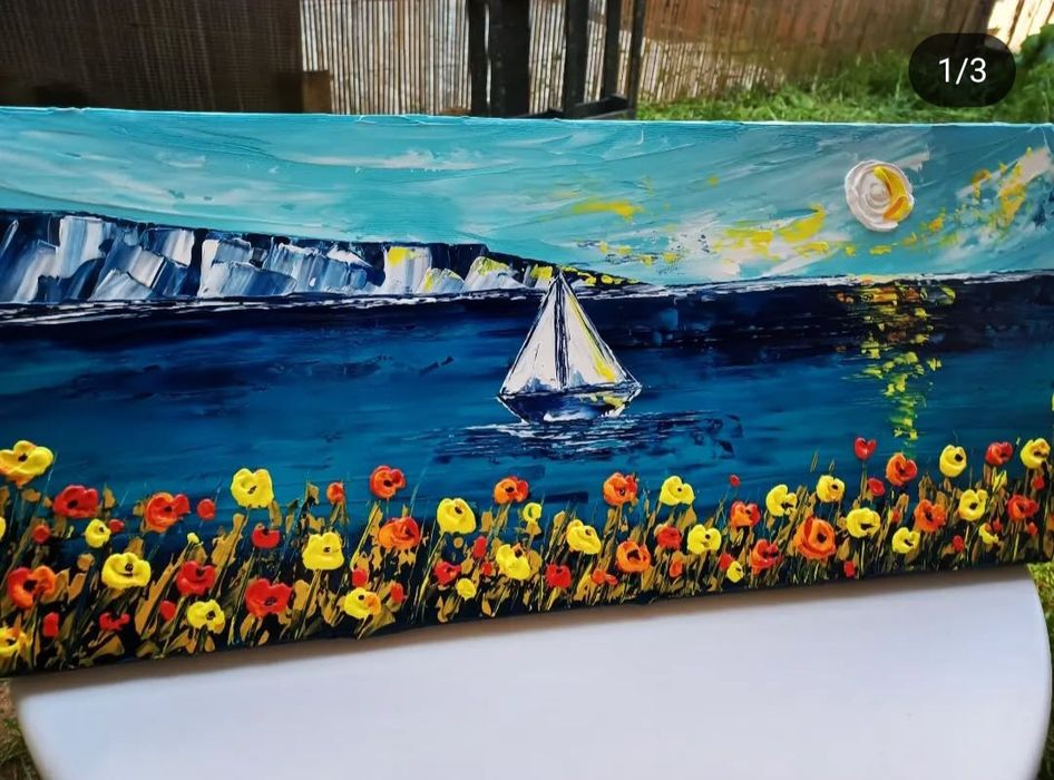 Tablouri pictate cu acrilice