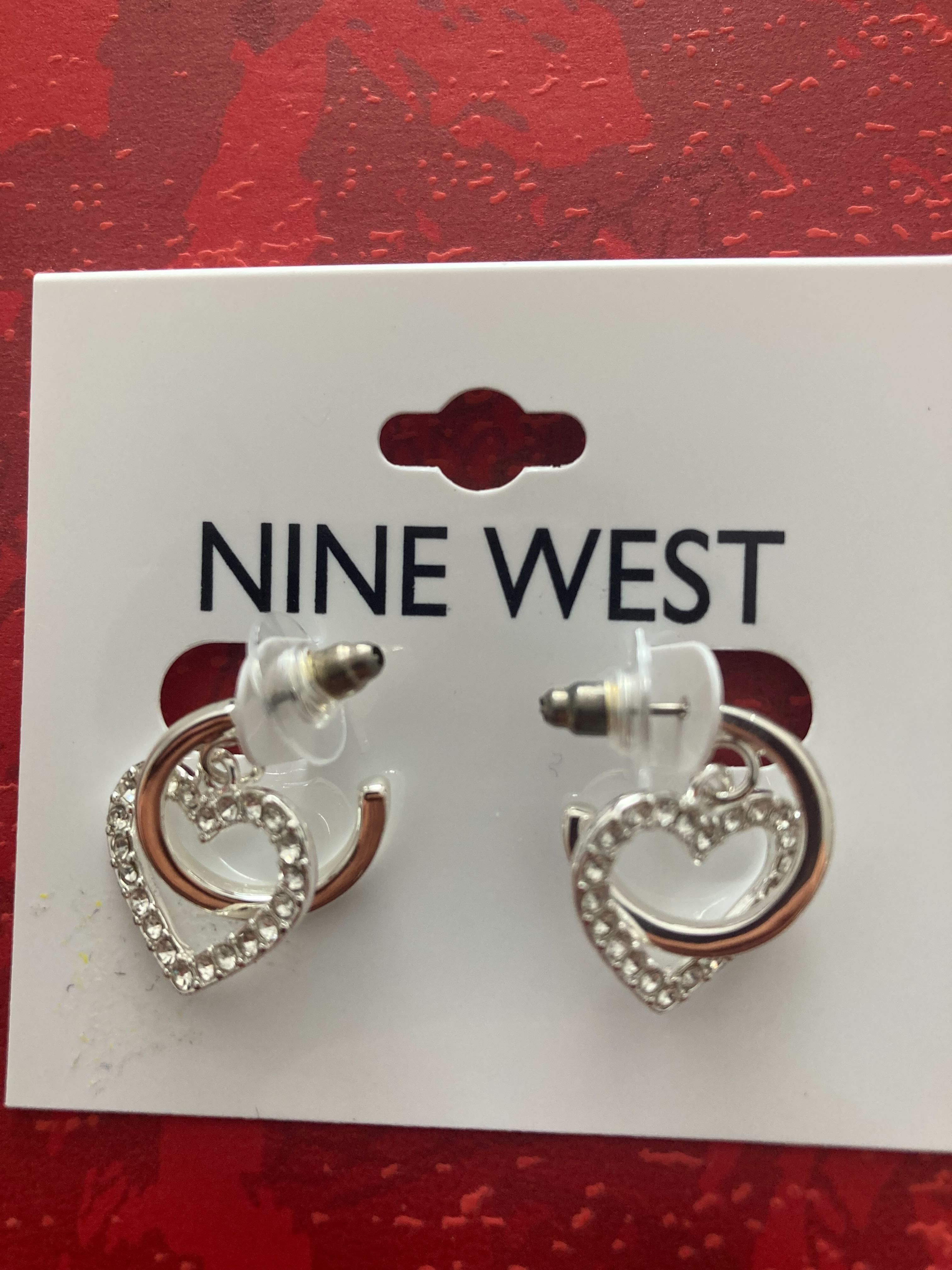 Обеци Nine West - два чифта - ЧИСТО НОВИ