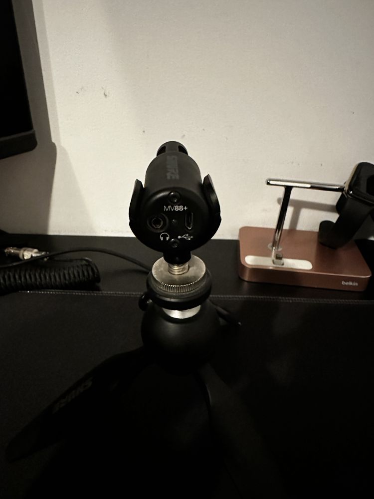 Microfon Shure Mv88+ Podcast / Filmari / Muzica Studio