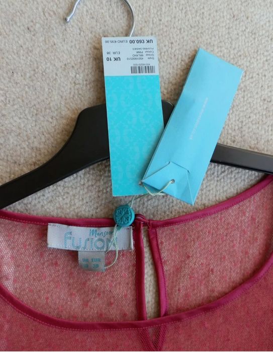 Rochie nouă cu etichetă Monsoon UK fete/damă banchet 38 elegantă/seară