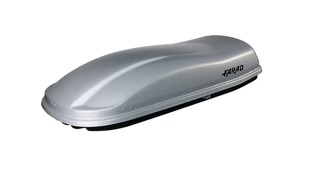 Cutie portbagaj Farad Marlin 480 Gri, 198x80x40 cm, 480 Litri