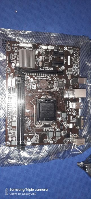 Материнская плата и жоский диск для пк