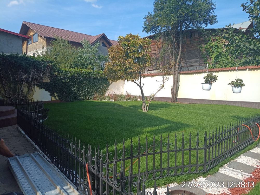 Gazon rulou sistem de irigare automatizat plante ornamentale