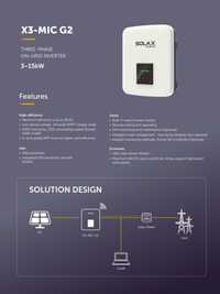 SolaX inverter 15 kw servis xizmat + WiFi modem 5 yil rasmiy kafolat!