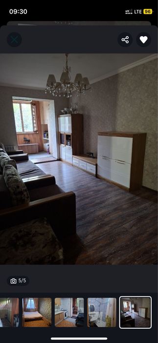 Массив Лабзак , Ц-13 4-х комнатная квартира , 80м2, вдоль дороги.