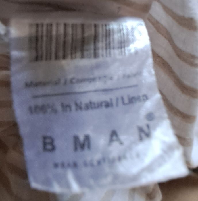 Camasa Bman 100%  in natural vara barbati noua.