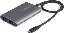 StarTech Thunderbolt to Dual DisplayPort 4K 60Hz Adapter, Mac, Windows