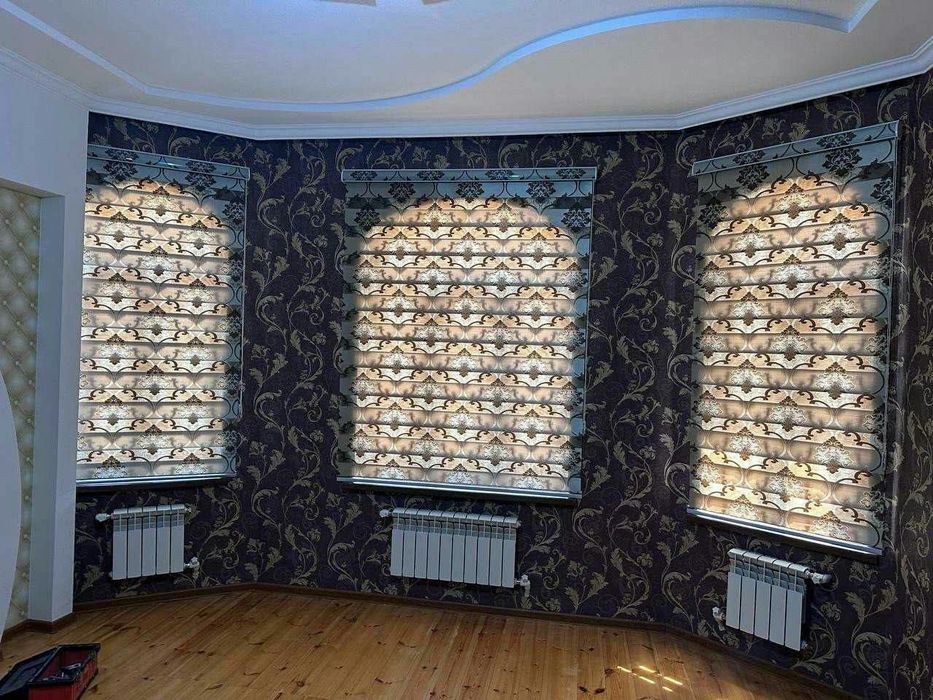 Жалюзи со скидкой ден ноч раздвижные