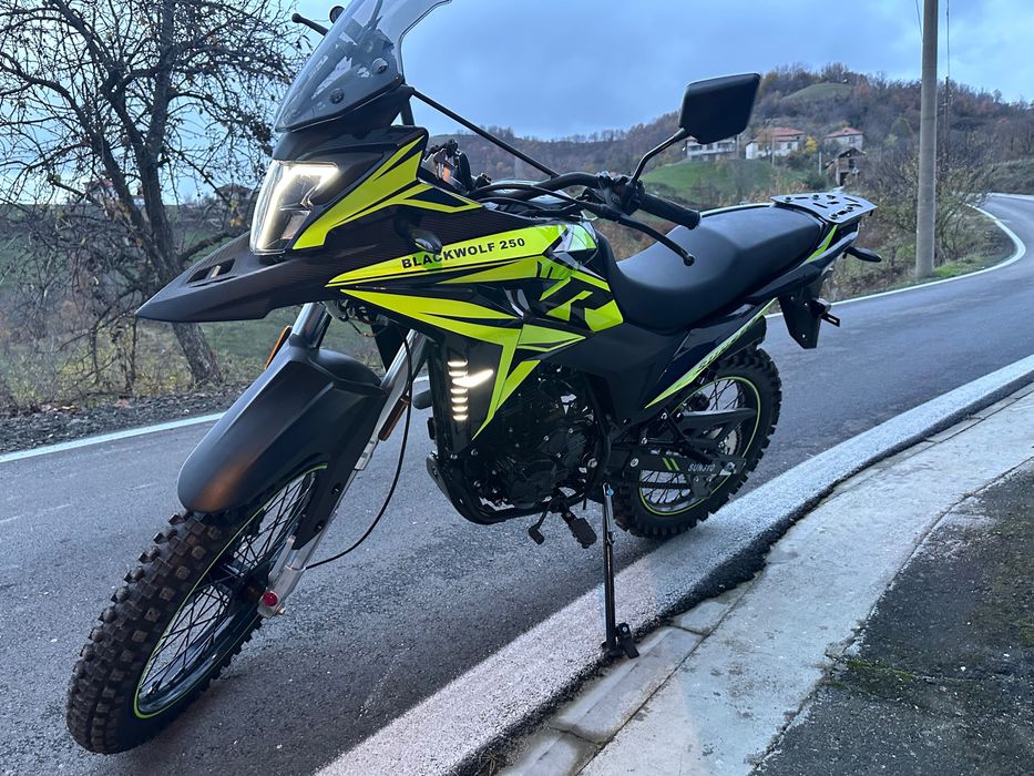 Кросов мотор/ ендуро BlackWolf 250 с документи