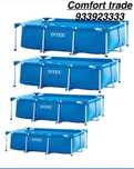 Бассейн Каркасный Intex220x150x60 см есть доставка
