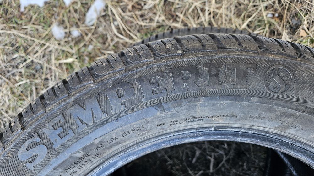 2бр като нови гуми 225 55 16 семперит