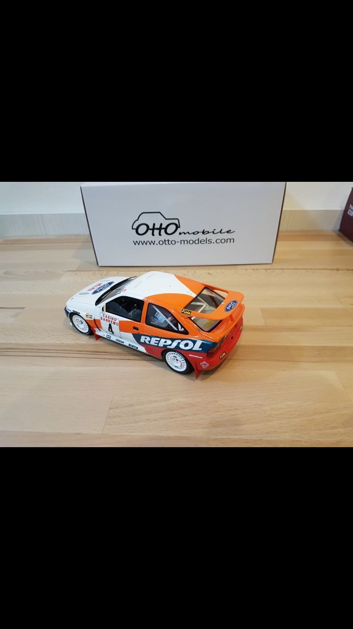 Macheta Ford Escort Cosworth gr.A Rally San Remo,1/18,Otto-Models