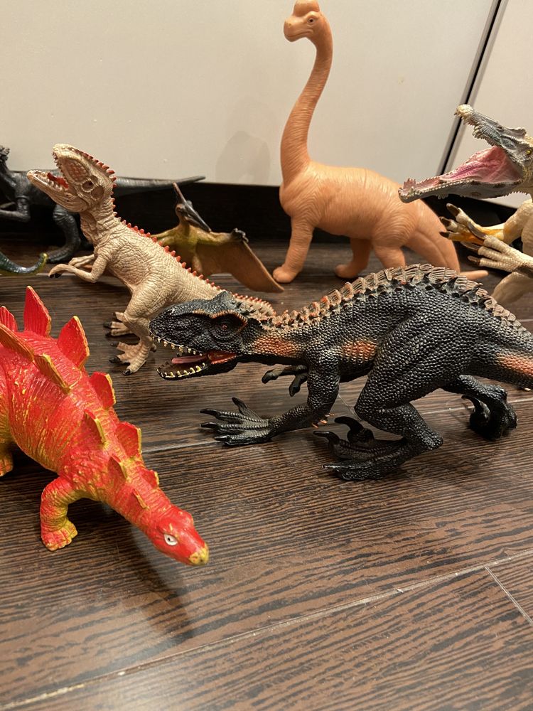 Игрушки Динозавры животные фигурки