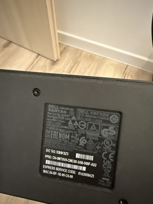 Docking Station Dell cu Thunderbolt, model WD19TB