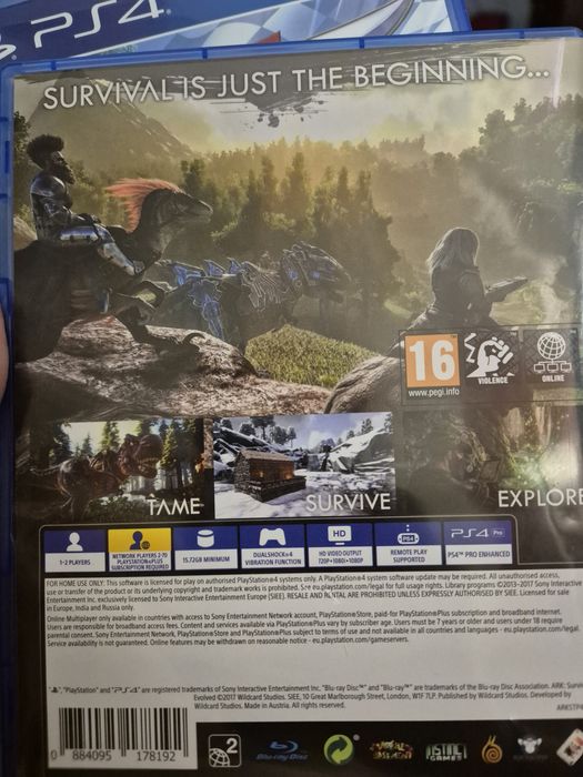Ps4 joc Ark Survival Evolved