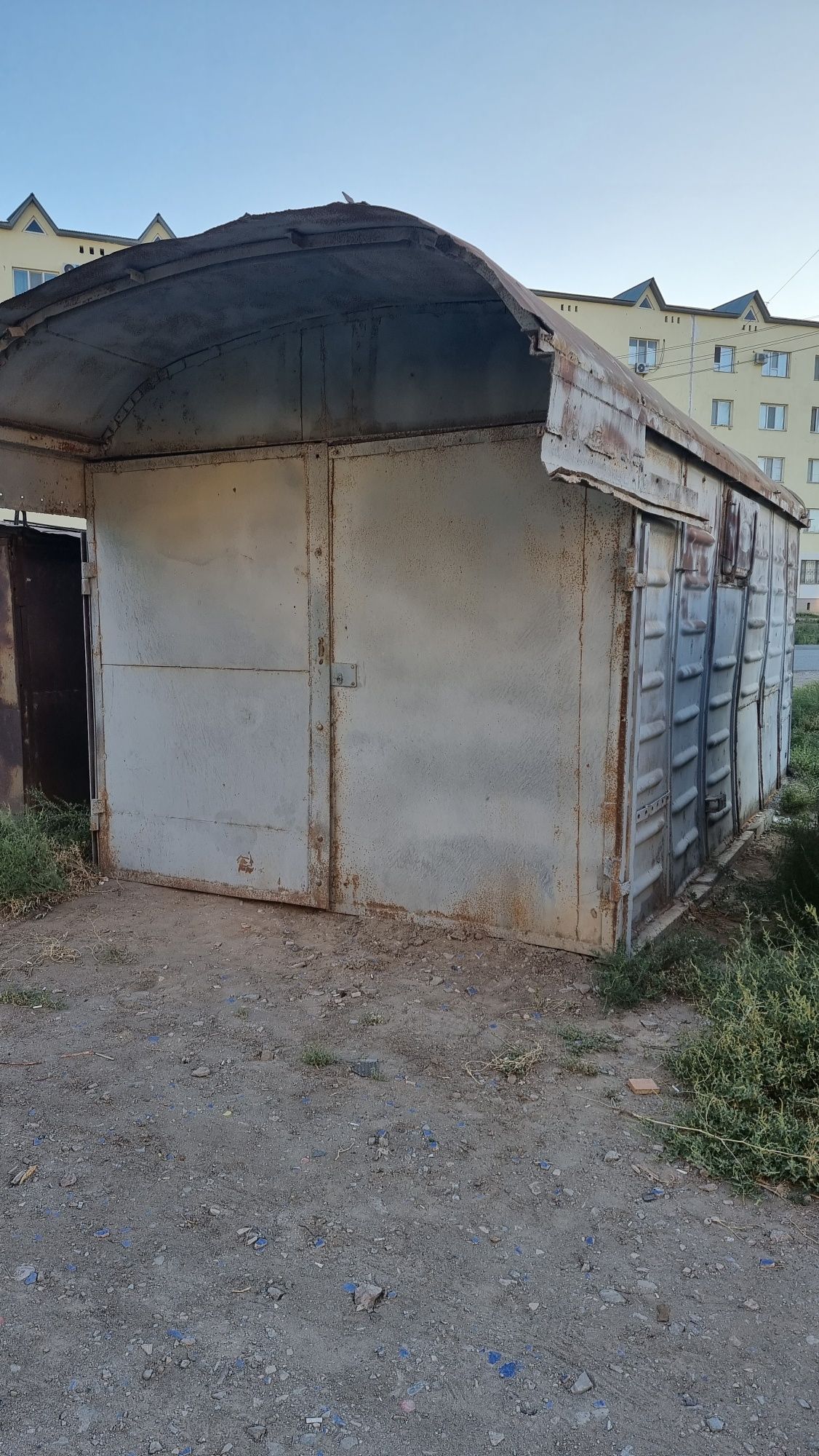 Гараж металлический