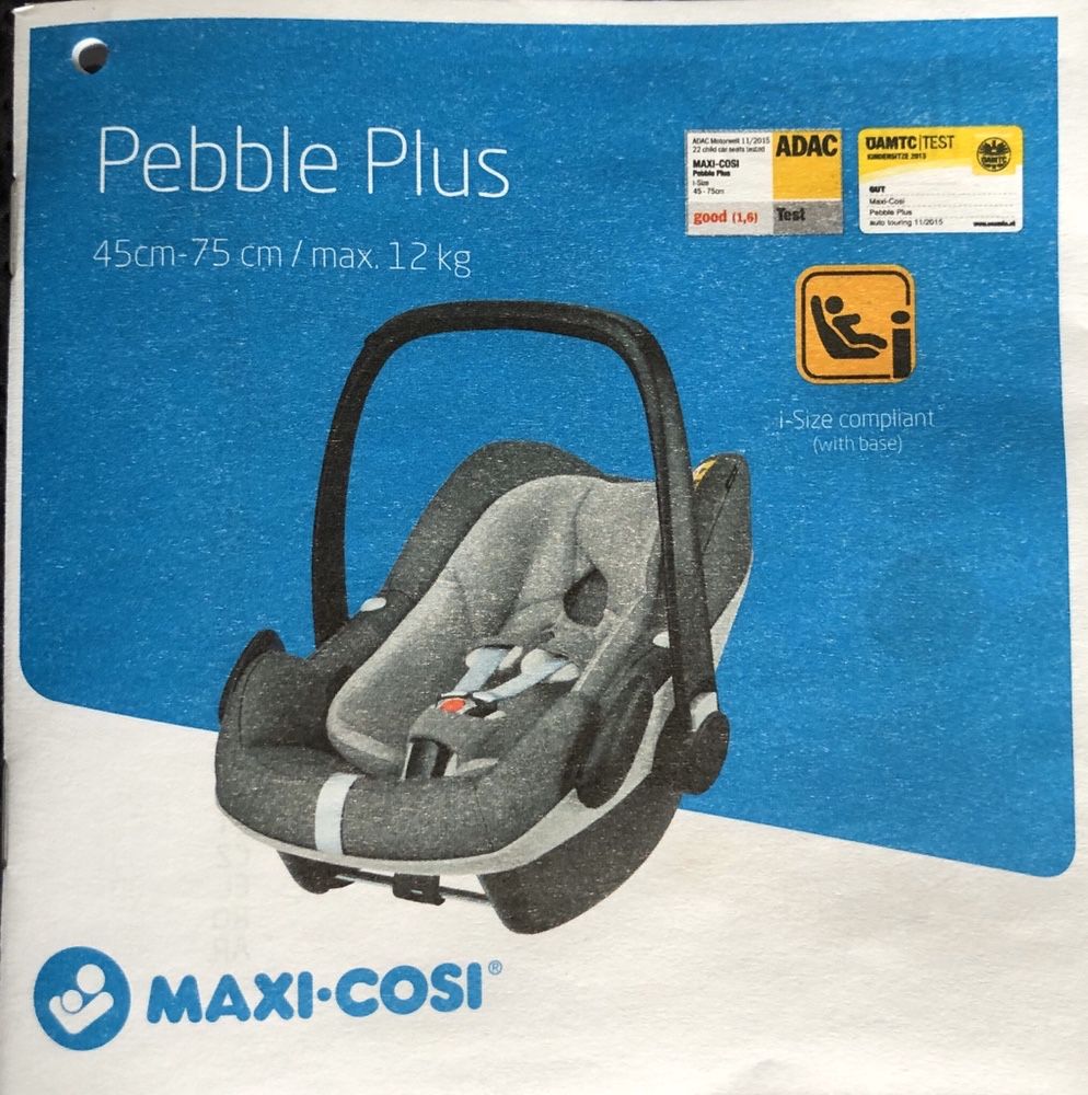 Автокресло Maxi-Cosi Pebble Plus