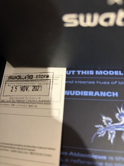 Ceas Swatch & Blancpain Atlantic Ocean Scuba Fifty Fathoms