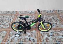 Bicicletă pentru copii 16’ Cube Cubie 160 MTB, ALUMINIU – negru/verde