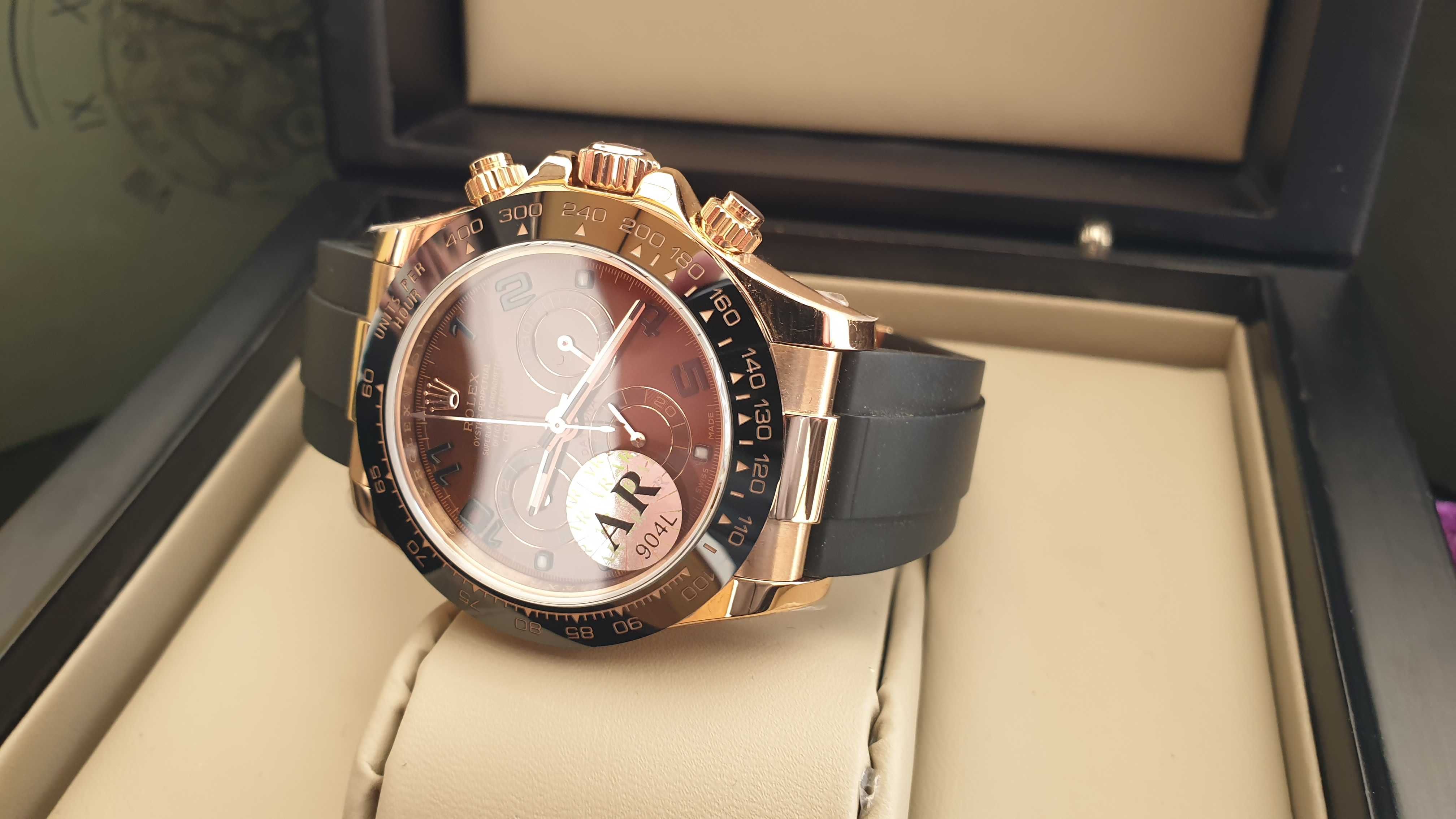 7. Rolex Daytona Cosmograph Rose Gold - ETA 4130 Automatic