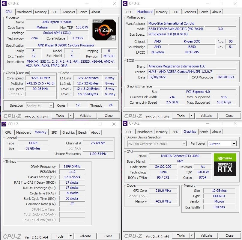 Геймърски компютър/RTX3080/Ryzen 9/32GB/512GB SSD