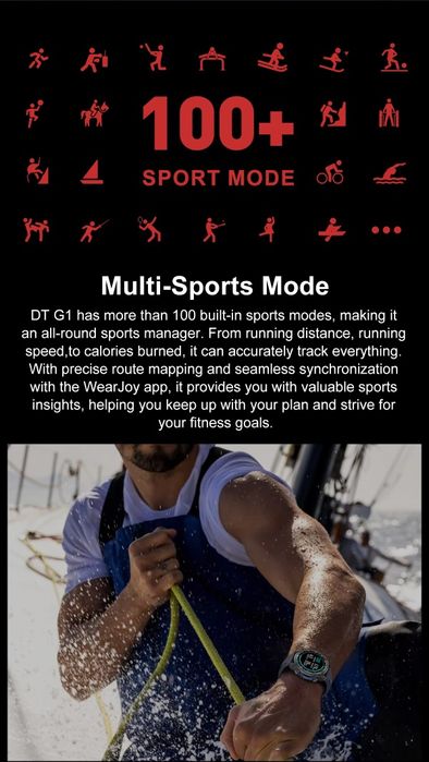 Смарт часовник Smart watch DT G1