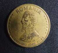 Monedă rara, 50 Lei 1991, cu capul lui Alexandru Ioan Cuza