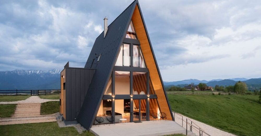 Vand case cabane A-frame