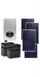 Kit solar invertor 3000w 4 panouri fotovoltaice 6 baterii