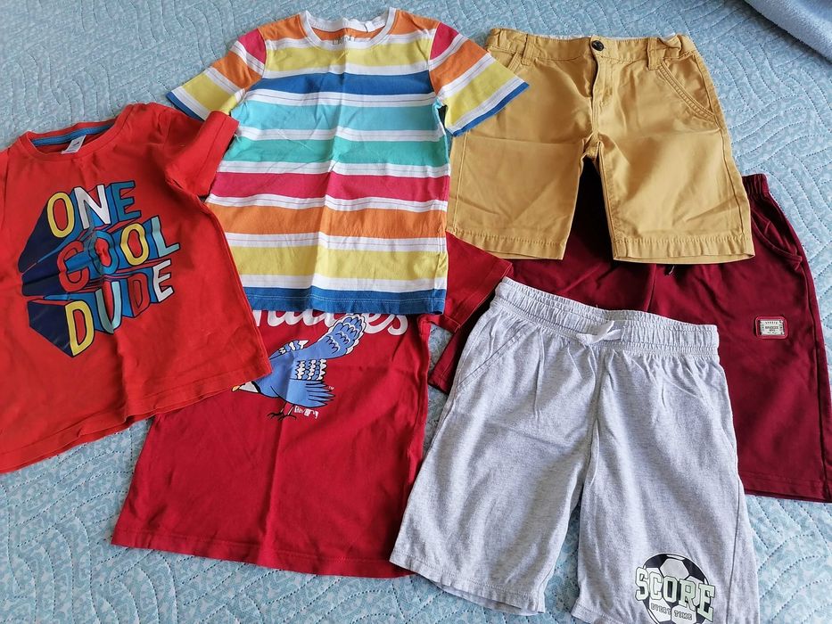 Лот детски дрехи 122 размер