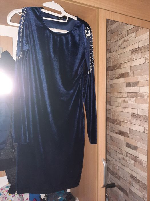 Rochie scurta material ușor elastic