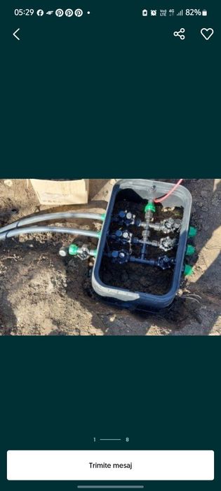 Sistem de irigatie automatizat