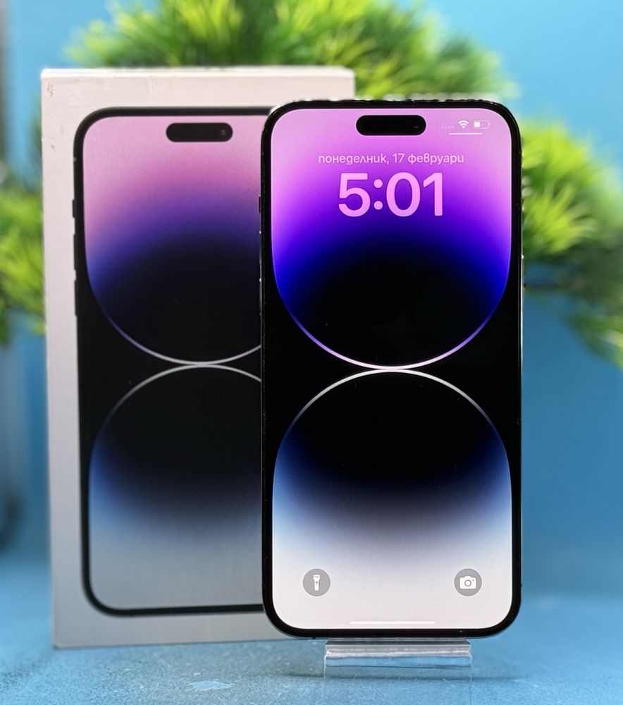 Apple iPhone 14 Pro Max, 256GB, 6GB RAM, 5G, Deep Purple